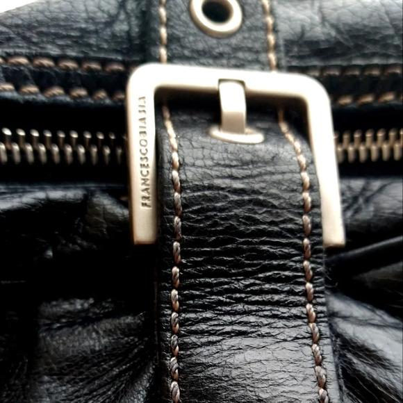 Francesco Biasia Distressed Hobo Satchel EUC ❤️ - Picture 5 of 11